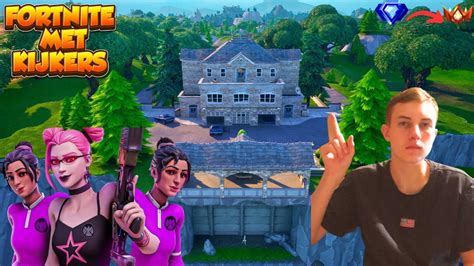 LIVE FORTNITE RANKED TRIO DOOR GRINDEN VOOR UNREAL ONLY UP MET KIJKERS