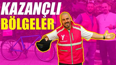 YEMEKSEPETİ EXPRESS KAZANÇLI BÖLGELER YouTube