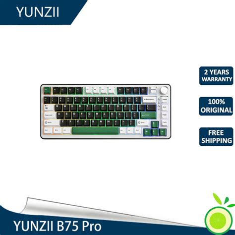 Yunzii B Pro Wireless Mechanical Keyboard Gasket Rgb Hot Swappable Custom Keyboard With