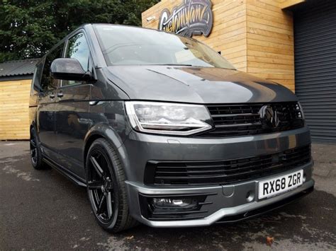 Custom Vw T Indium Grey Raceline Sports Vans Vw Transporter Van