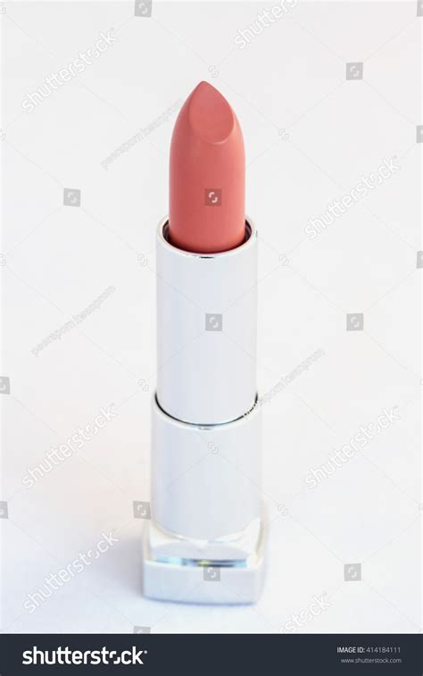 Nude Color Lipstick On White Stock Photo 414184111 Shutterstock