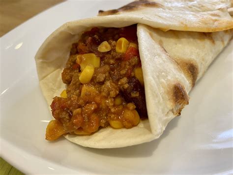 Chili Con Carne Mal Anders Als Mexikanischer Wrap Im Selbstgemachten