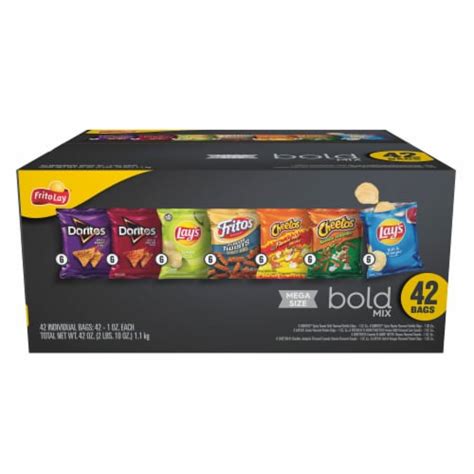 Frito Lay Bold Mix Chips Variety Pack Ct Oz Smiths Food And