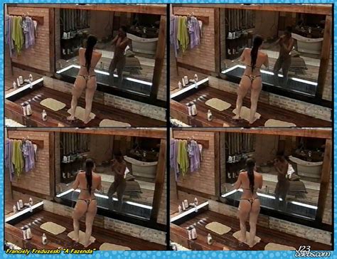 Naked Franciely Freduzeski In A Fazenda