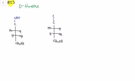 Solved Two Of The Four D Aldopentoses Yield D Threose On Wohl Numerade