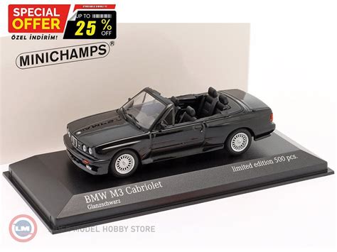 Minichamps - 1:43 1989 BMW M3 E30 Cabriolet - 2.625,87 TL - 1.969,40 TL