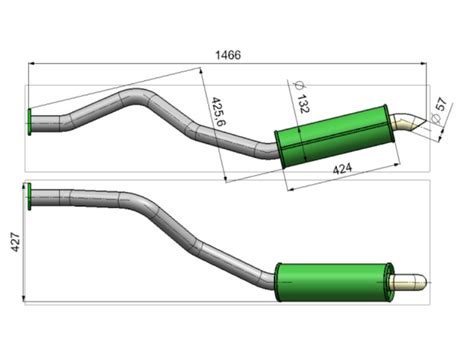 220608120200806 Резонатор УАЗ-220608 дв.ЗМЗ-409 ЕВРО-3 ТЕХКОМ - 220608 ...