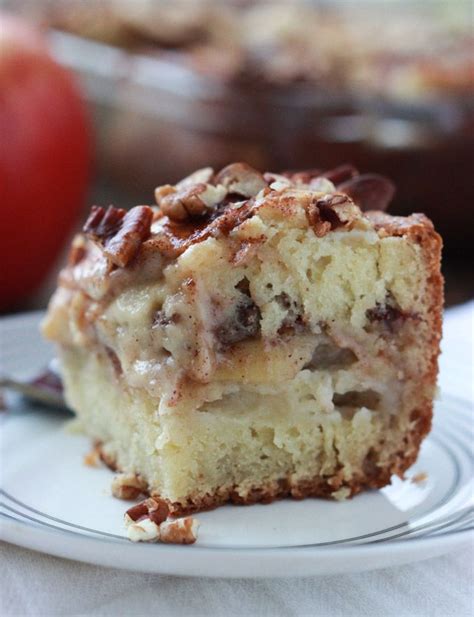 Apple Sour Cream Coffee Cake Recipe Apple Coffee Cakes Sour Cream