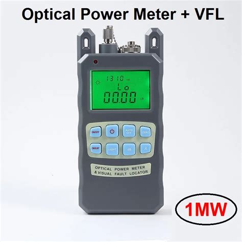 All IN ONE Fiber Optical Power Meter 70 To 10dBm And 1mw 5km Fiber