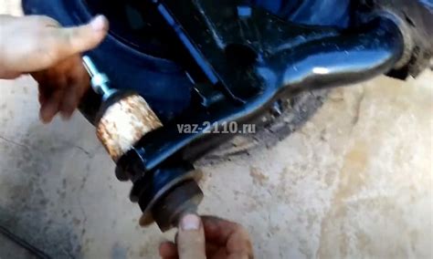 Пошаговая замена задней балки ваз 2110