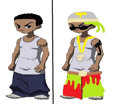 Riley now and later - The Boondocks Fan Art (14717129) - Fanpop