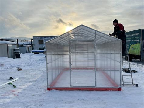 Теплица Двухскатная 4м усиленная купить в Санкт-Петербурге, выгодные ...