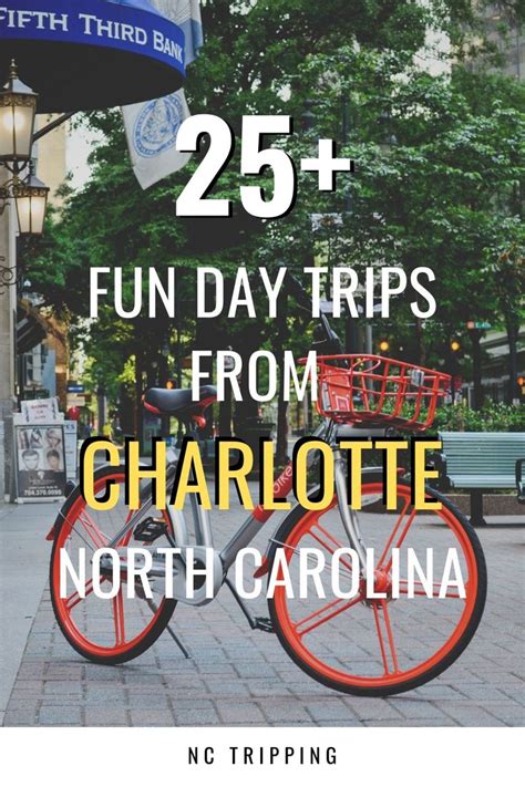 25 Of The Best Day Trips From Charlotte Within 90 Minutes North Carolina Day Trips North