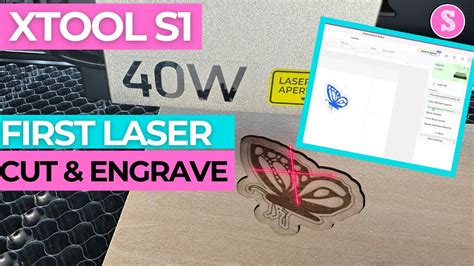 XTool S1 40W Laser First Engrave Score And Cut For Beginners YouTube