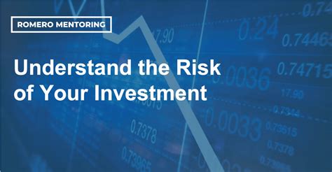 understand  risk   investment romero mentoring
