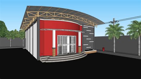 Detail Desain Gedung Pertemuan Minimalis Koleksi Nomer 33