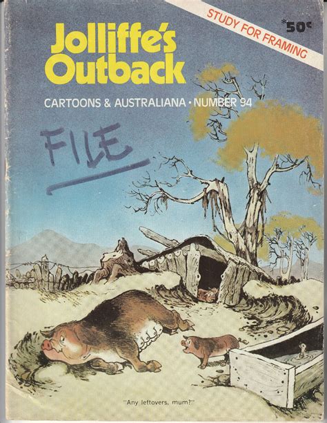 Jolliffe's Outback #94 Australiana 1974 "Classic Australian Outback Humour"