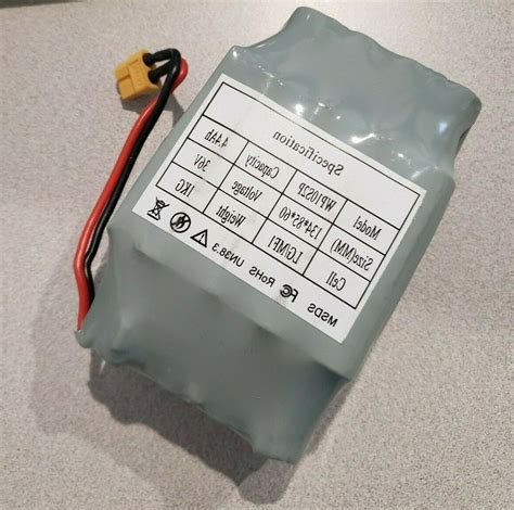 36V 4.4Ah 10S2P 18650 Li-Ion Battery For Balance