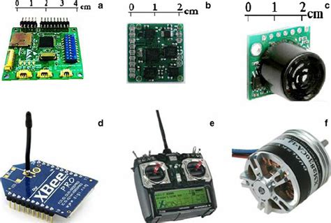 Avionic Components A Main Control Board With Arm Microcontroller B