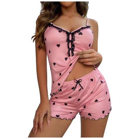 Bellzely Lingerie For Women Plus Size Clearance Cute Women Lingerie Printed Lace Cute Babydoll