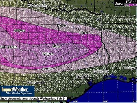 Snow system approaching Houston metro area - SciGuy