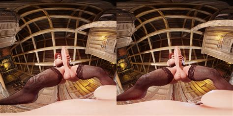 Triss Witcher 3d VR Futa Hentai