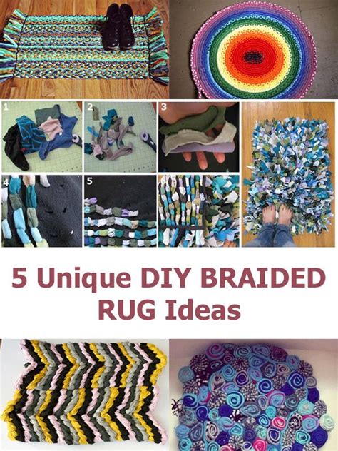 5 Unique DIY BRAIDED RUG Ideas (DIY Creative Ideas) | Braided rug diy ...