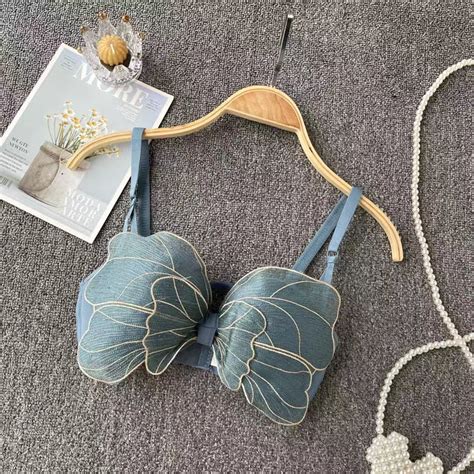 Strapless Lingerie Summer Sweet Bow Embroidery Fairy Mesh Sex Wrap