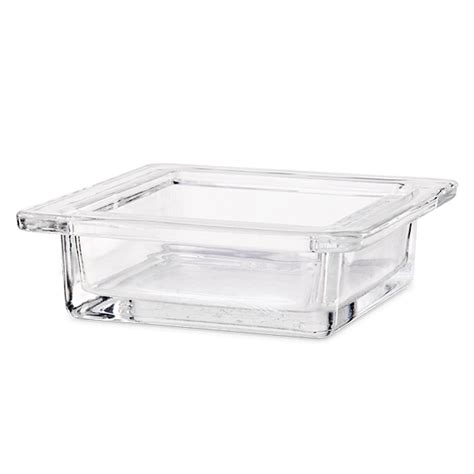 Square Glass Dish With Logo Dish Only Scentsy Online Store