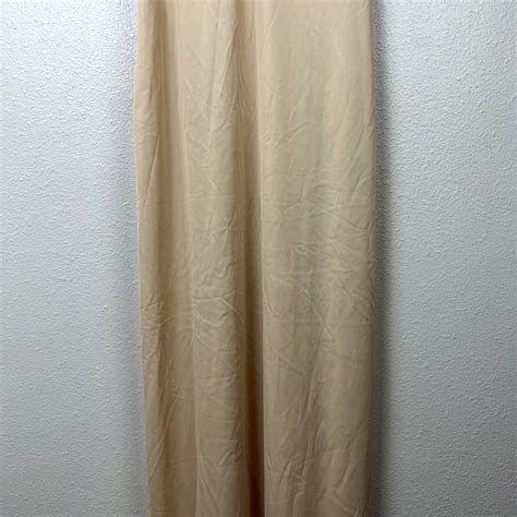 Vintage Gossard Nude Beige Full Slip Size Antron N Gem