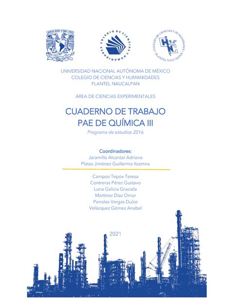Cuaderno De Trabajo Quimica Secundaria 12