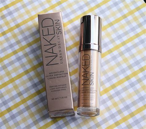 Urban Decay Naked Skin Foundation Review In Raincouver Beauty
