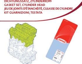 417748P, Набор прокладок, CORTECO | купить в розницу и оптом