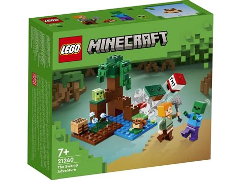 LEGO Minecraft 21240 Болотное приключение | playzone.com.ua