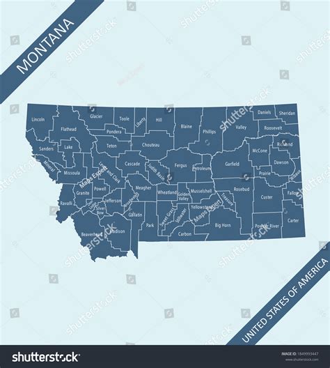 montana map of counties 3