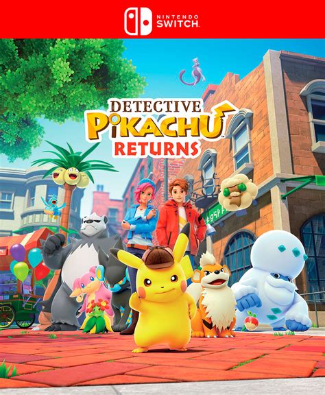 Detective Pikachu Returns Nintendo Switch Game Store Peru Tienda Gamer Con Los Mejores