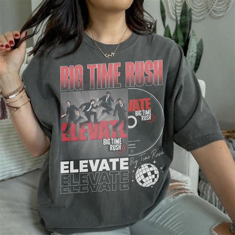 Big Time Rush Album Muic Elevate Big Time Rush Music Band Etsy