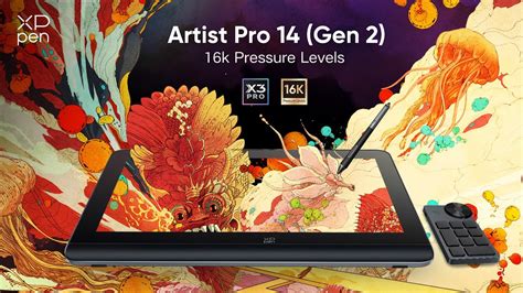 Artist Pro 14 (Gen 2) - New Level to 16k pen pressure - YouTube