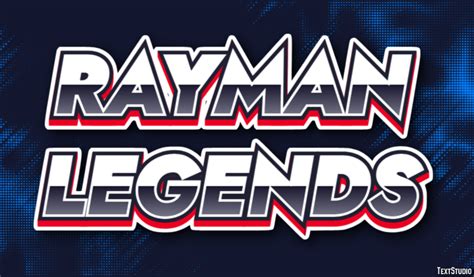 Rayman Legends Text Effect and Logo Design Videogame