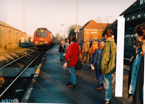 Arkiv Dk Haslev Station Stationspladsen