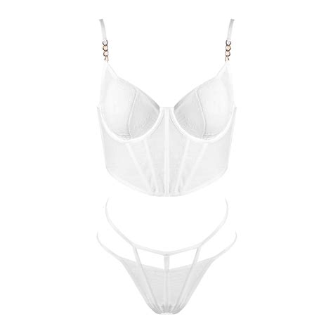 EHQJNJ Lace Bra And Panty Set Push Up Women S Lace Transparent Lingerie Set With Push Up Bra And