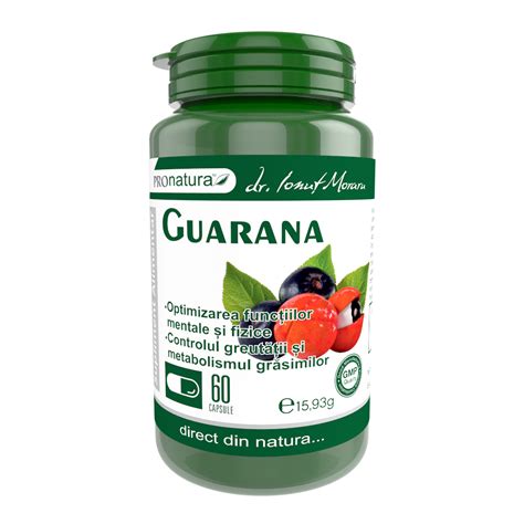 Guarana 60 Capsule Pro Natura Farmacia Tei Online