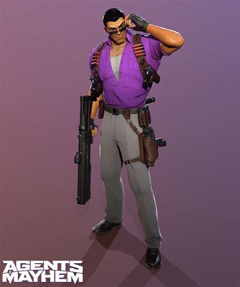 Johny Gat Agents Of Mayhem Pedro Yapor Charakter