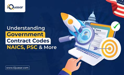 Understanding Government Contract Codes NAICS PSC and More - iQuasar LLC