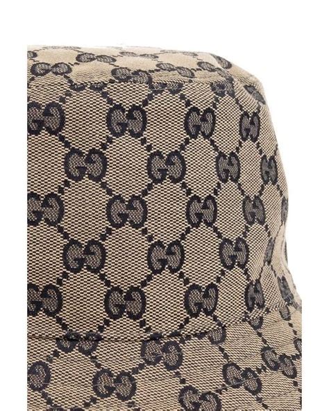 Gucci Gg Monogrammed Reversible Bucket Hat For Men Lyst