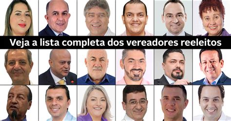 Confira a relação dos 34 vereadores eleitos para a Câmara Municipal de ...
