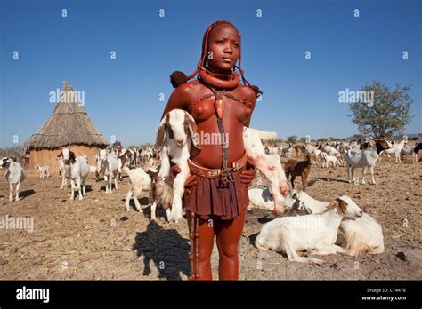 Himba tribe in Namibia Stock Photo - Alamy
