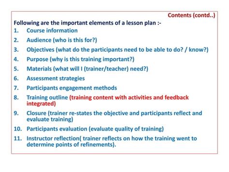 lesson plan  training pptx