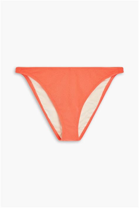 PEONY SWIMWEAR Fine Hi Line Stretch Crepe Bikini Briefs THE OUTNET