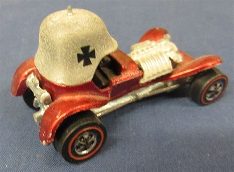Sold Price Hot Wheels Red Baron 1969 Mattel Vintage Red Line Tires 1 64 Scale EC October 6